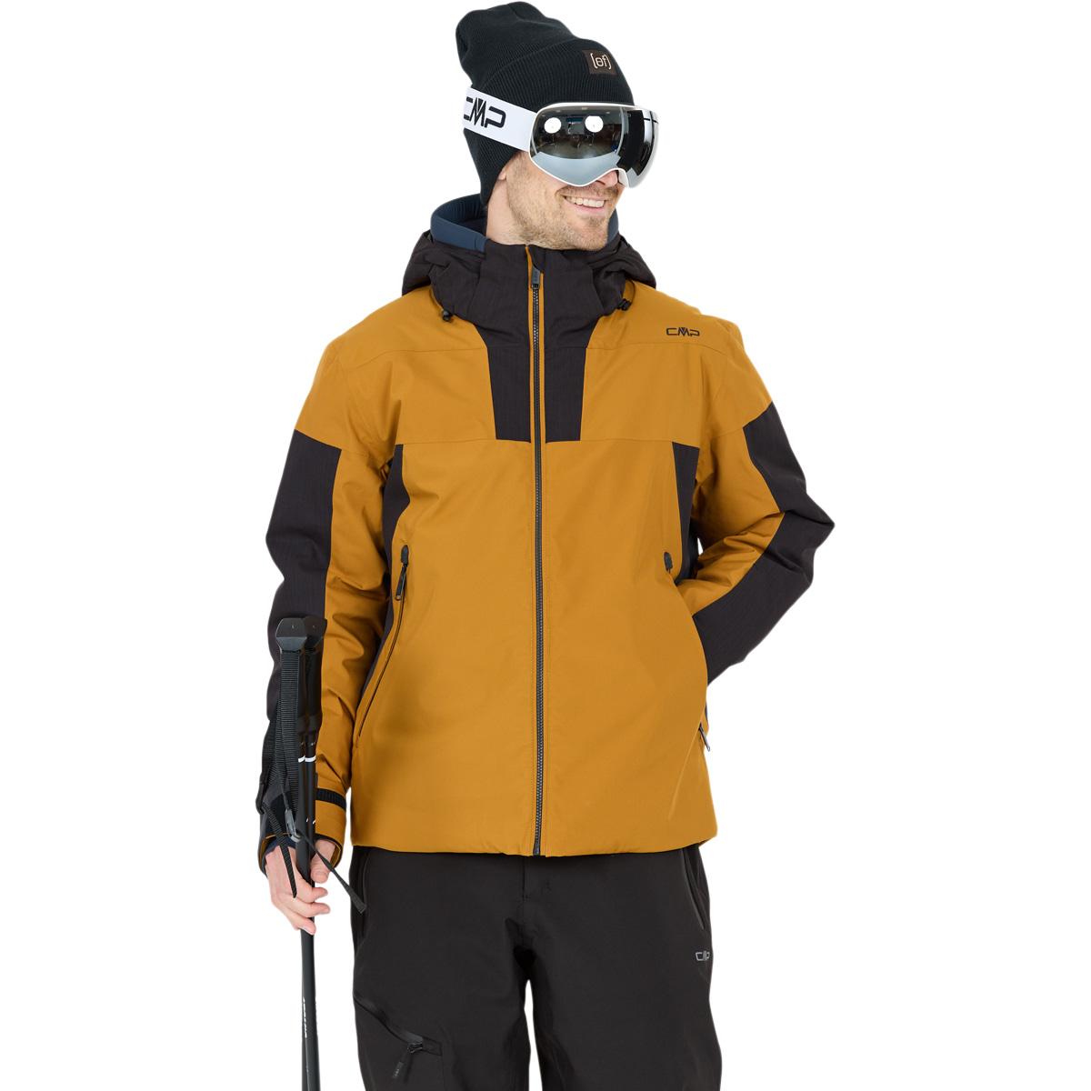 CMP Zip Hood Skijakke Herre Caramel