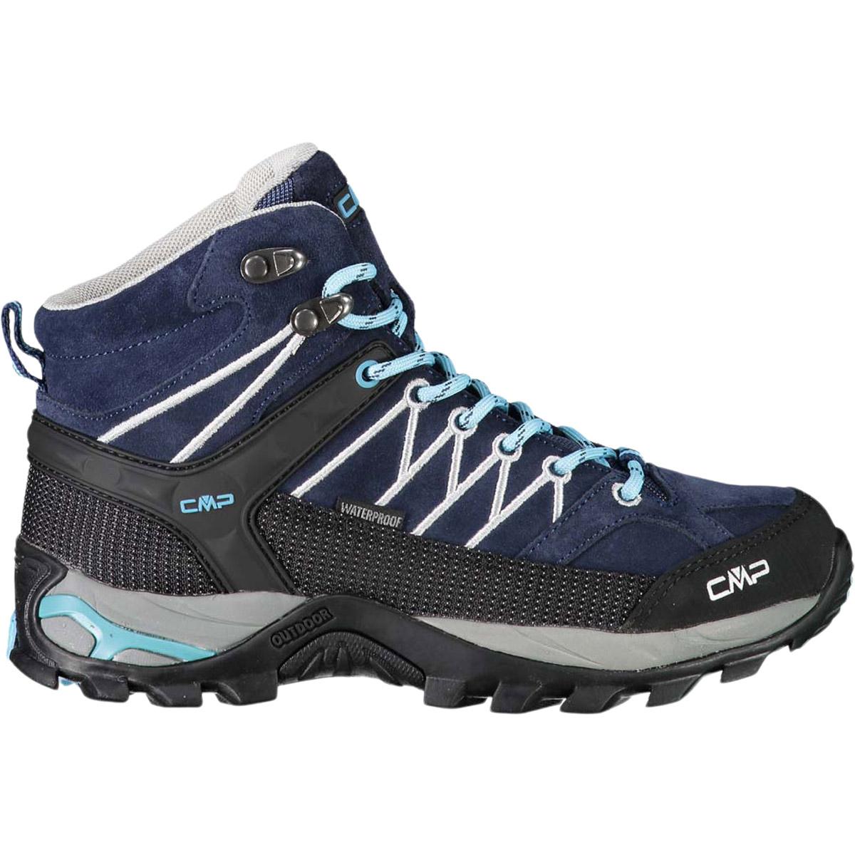 CMP Rigel Mid WP Vandrestøvler Dame Blue-Stone