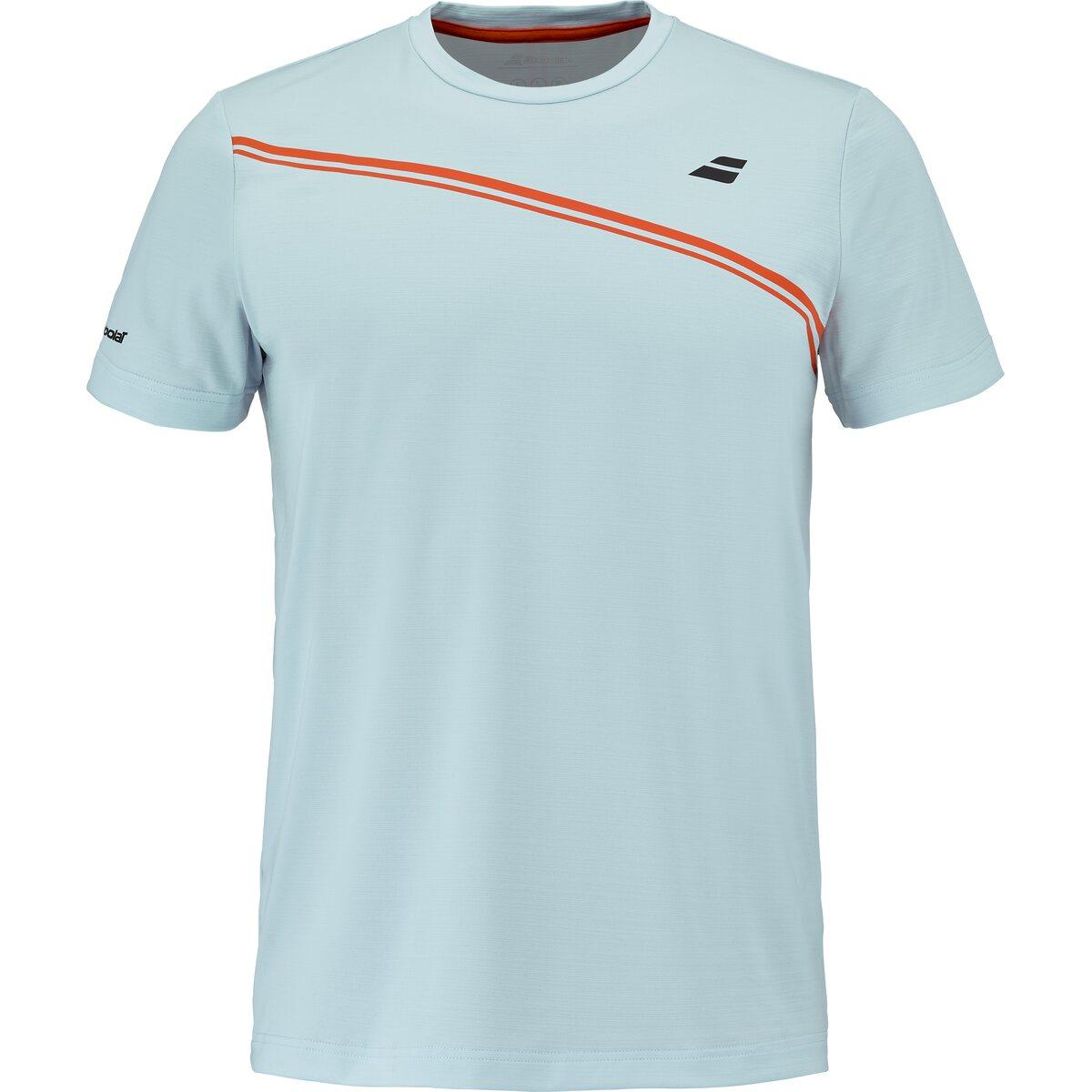 Babolat Play Crew Neck Padel T-shirt Herre Light Blue