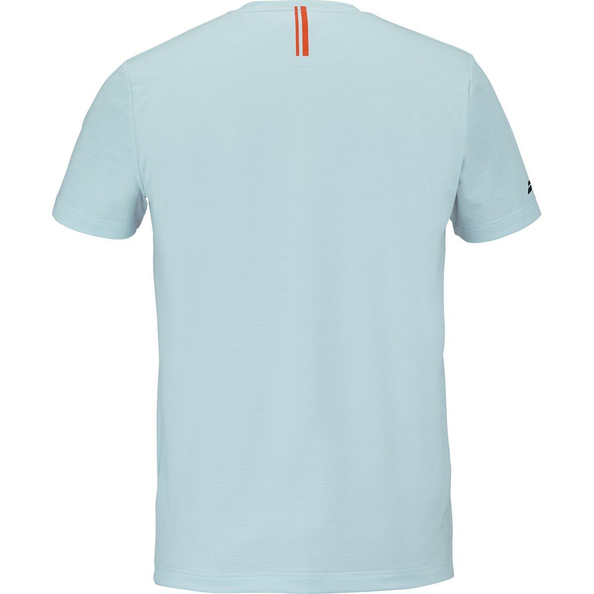 Babolat Play Crew Neck Padel T-shirt Herre Light Blue
