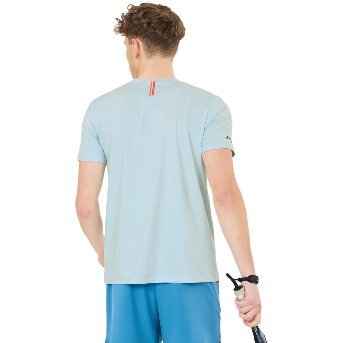 Babolat Play Crew Neck Padel T-shirt Herre Light Blue