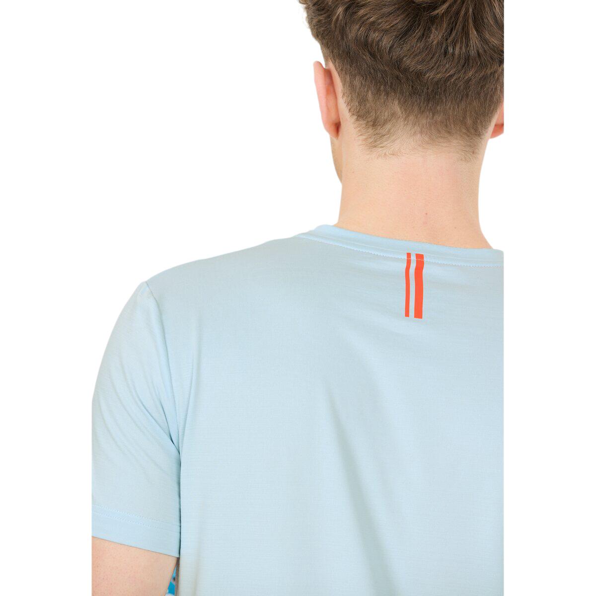 Babolat Play Crew Neck Padel T-shirt Herre Light Blue