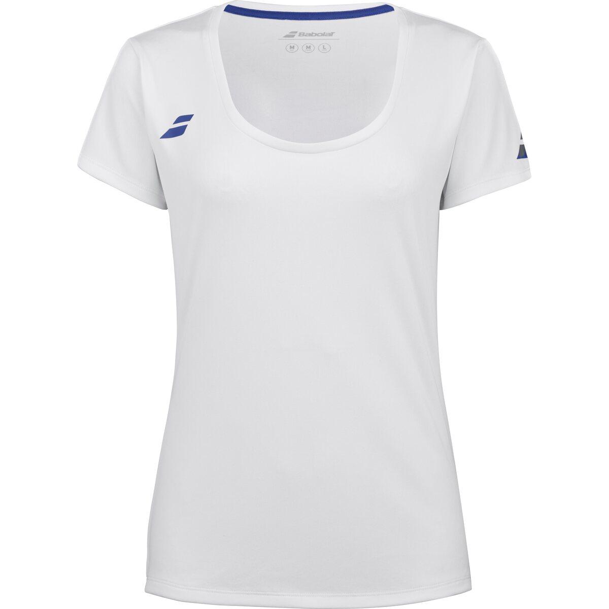 Babolat Play Tennis T-skjorte Dame White/White