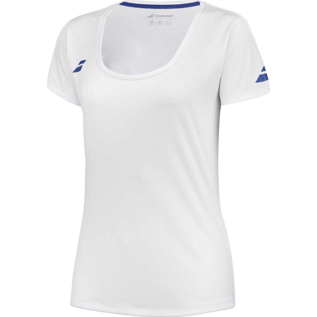 Babolat Play Tennis T-skjorte Dame White/White