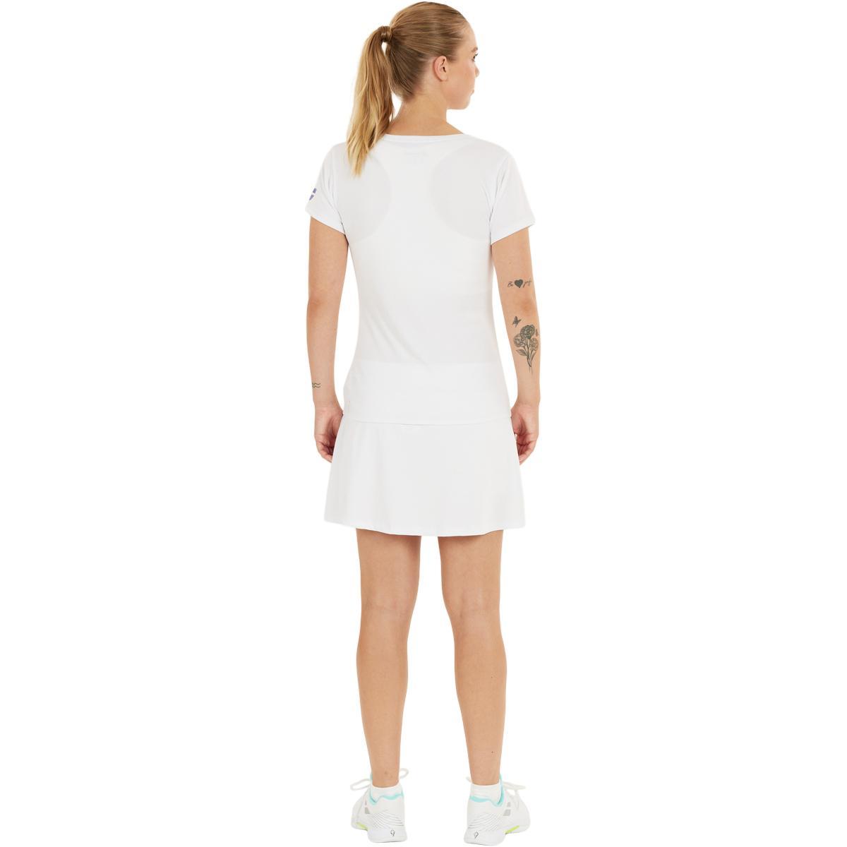 Babolat Play Tennis T-skjorte Dame White/White