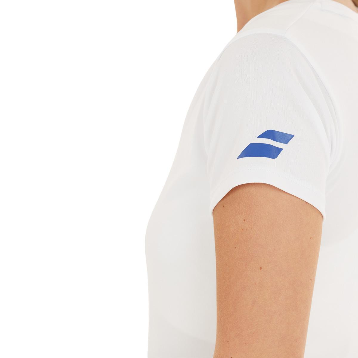 Babolat Play Tennis T-skjorte Dame White/White