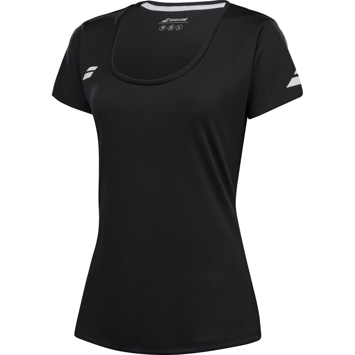 Babolat Play Tennis T-skjorte Dame Black/Black