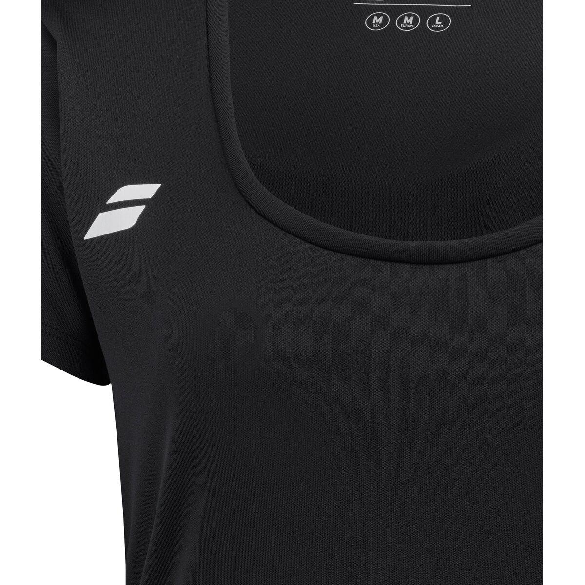 Babolat Play Tennis T-skjorte Dame Black/Black