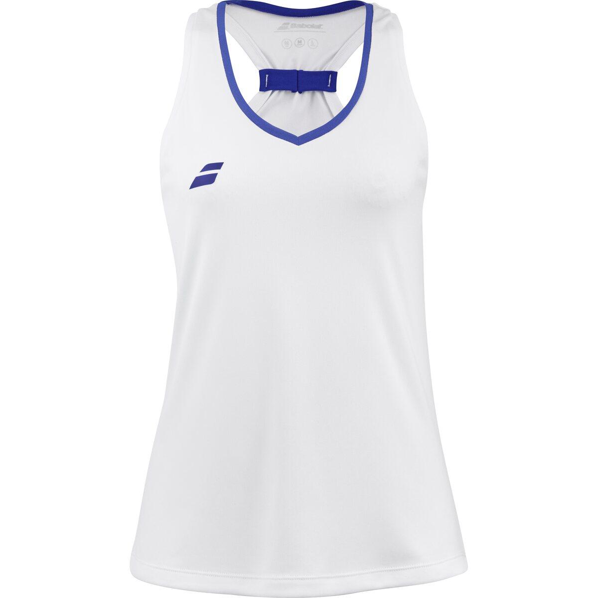 Babolat Play Padel Topp Dame White/White
