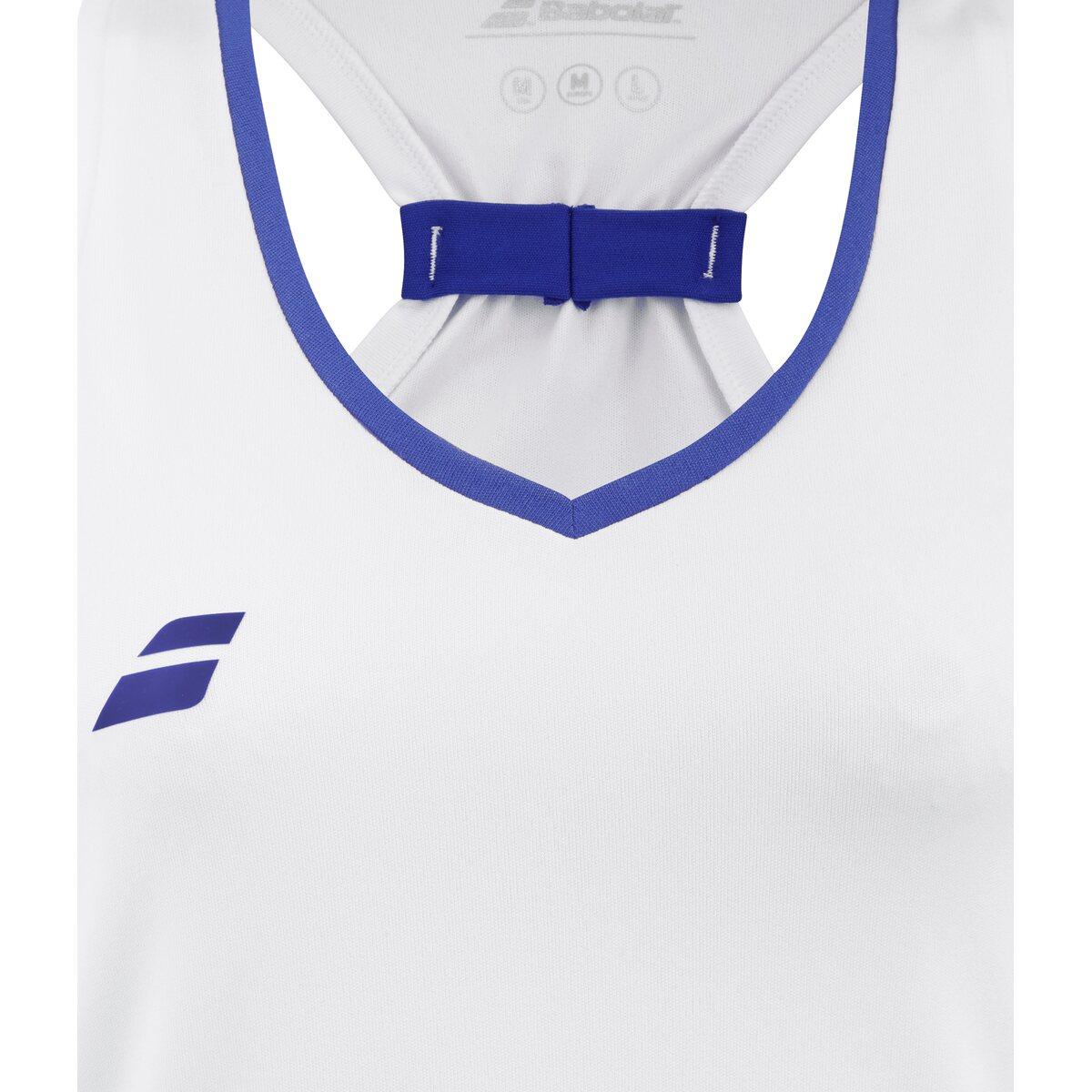 Babolat Play Padel Topp Dame White/White