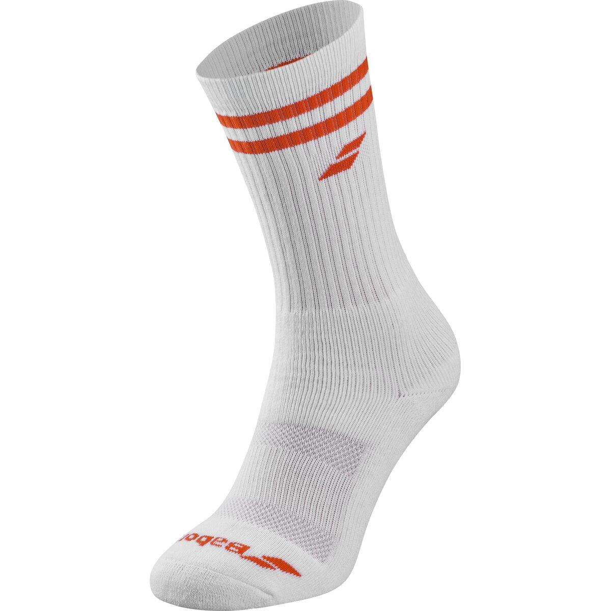 Babolat Team Padelstrømper Herre White/Orange