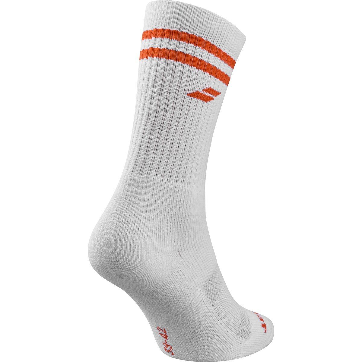 Babolat Team Padelstrømper Herre White/Orange
