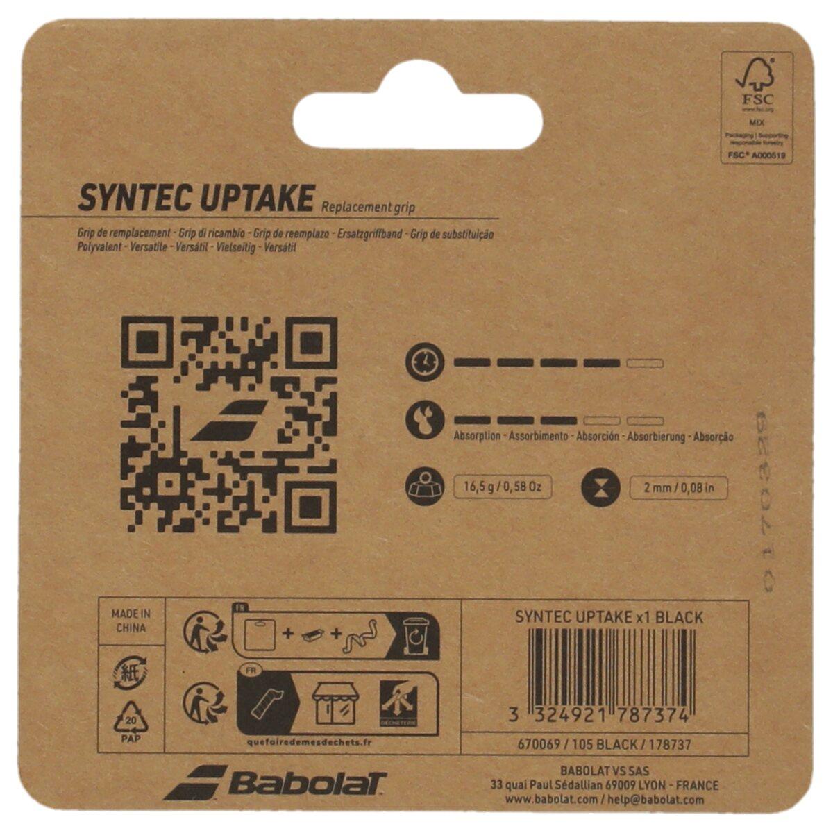 Babolat Syntec Uptake Ketchergrip Black