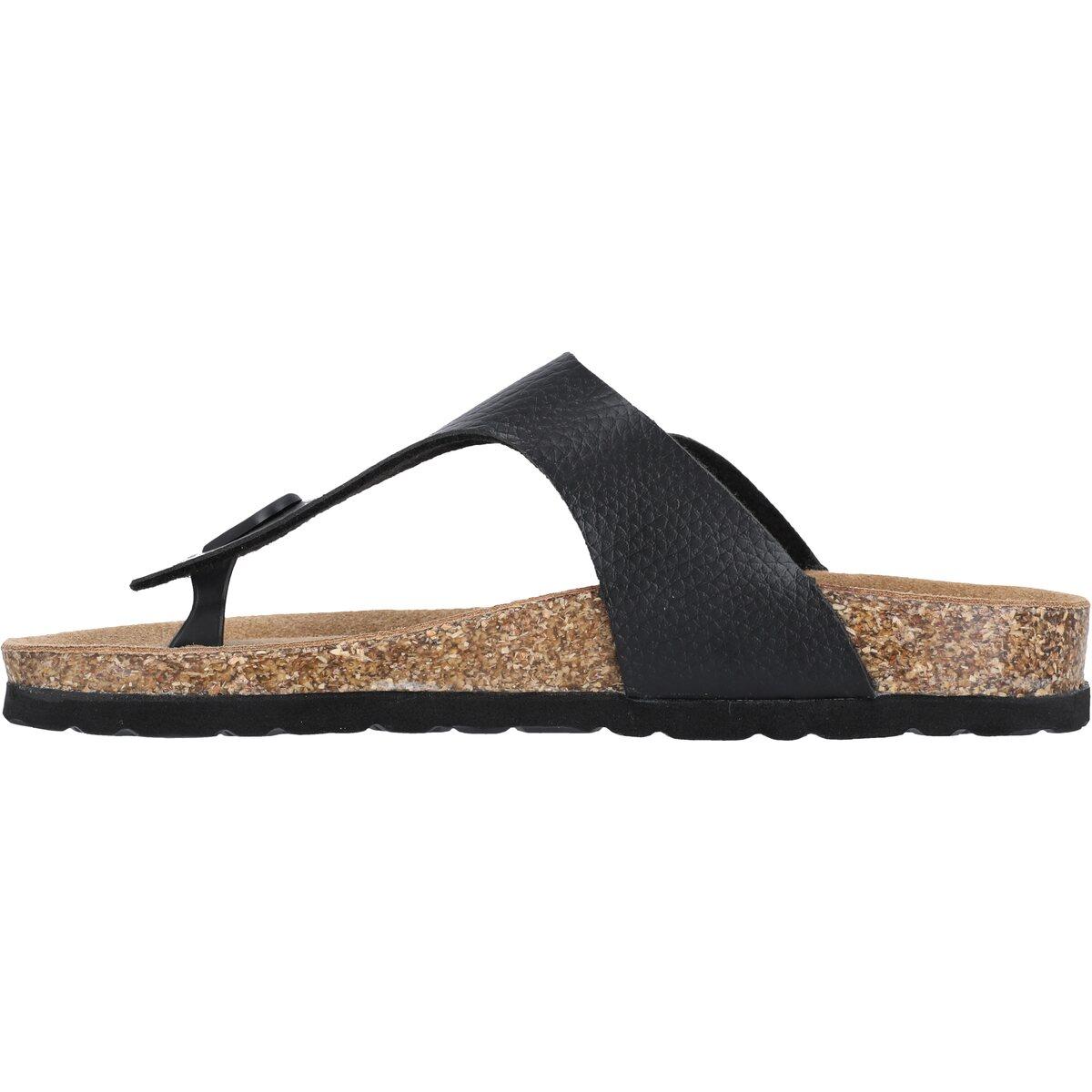 Cruz Barns Korksandaler Dame Black
