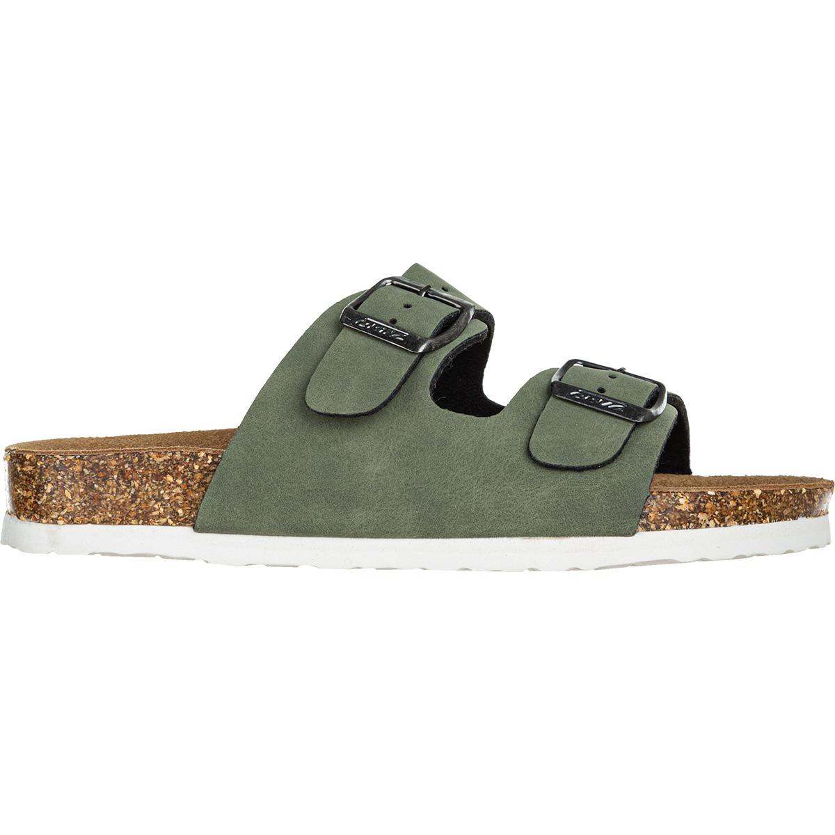 NOU Whitehill Korksandaler Dame Deep Lichen Green