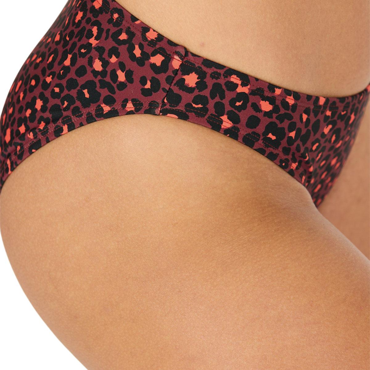 Cruz Aprilia Printed Bikini Truser Dame Print 3680 leopard