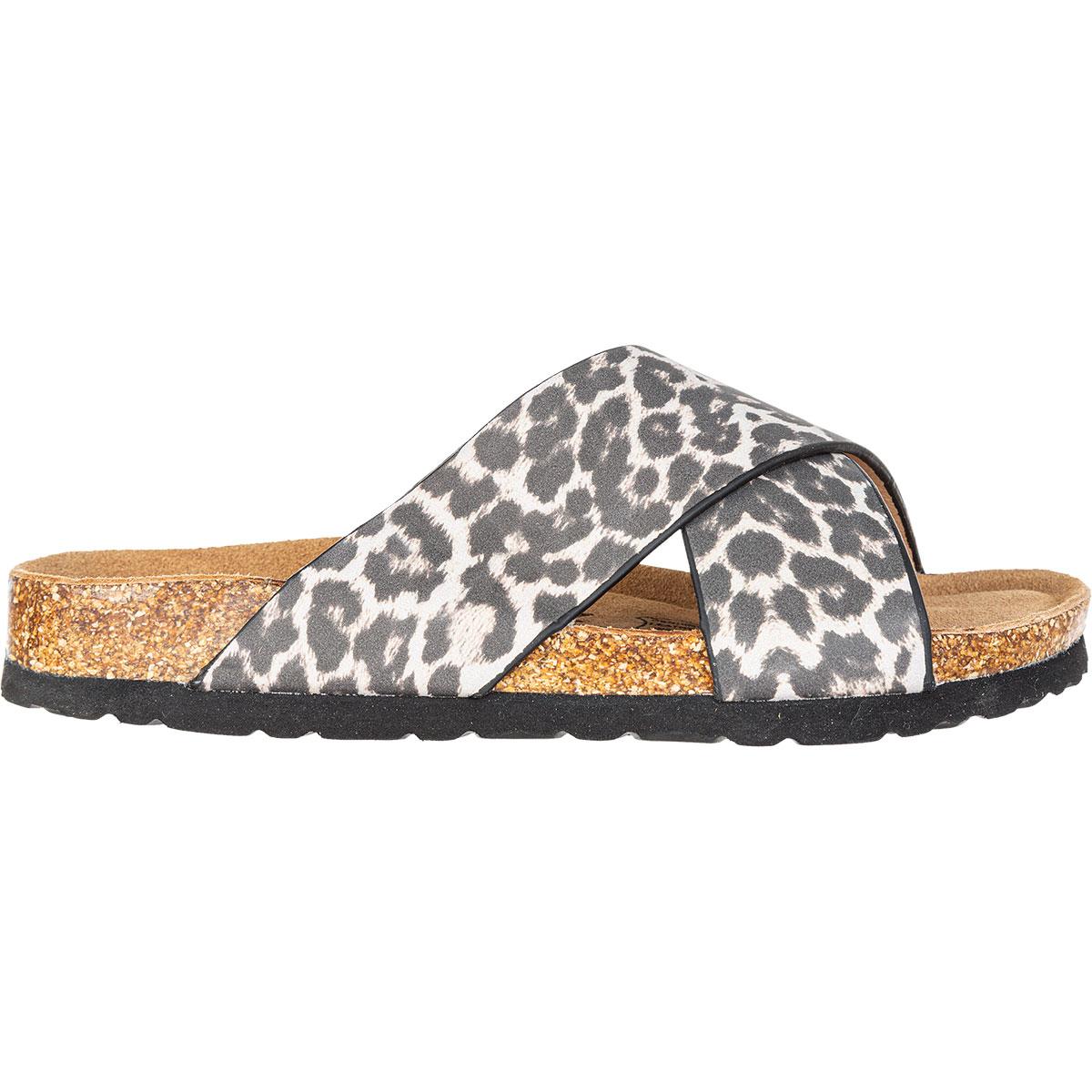 Cruz Musoni Korksandaler Dame Leopard