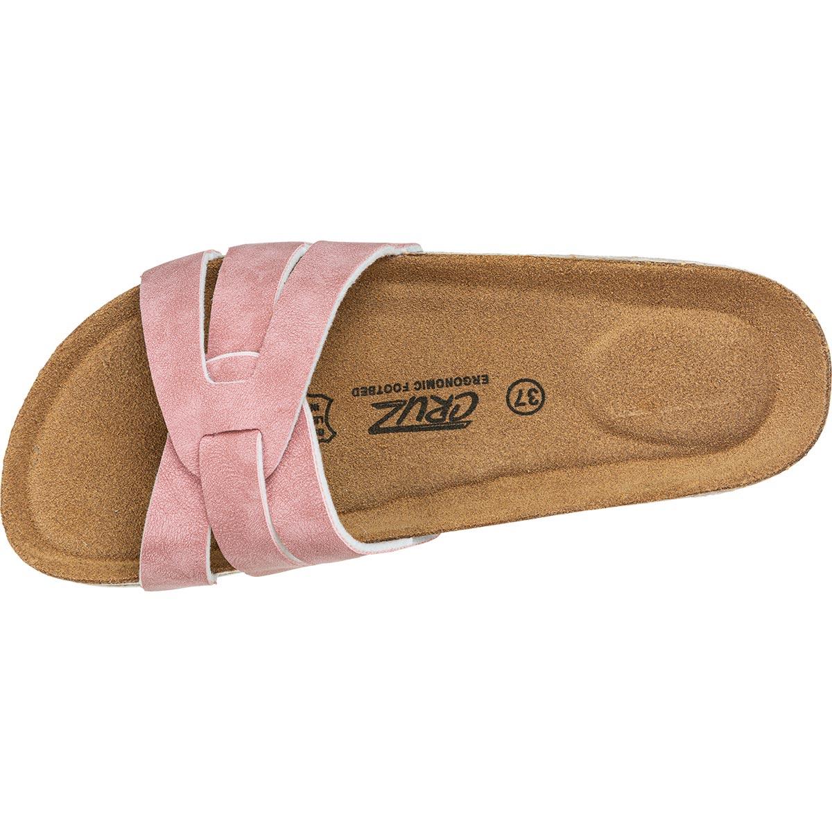 Cruz Marinsis Korksandaler Dame Pink Sand