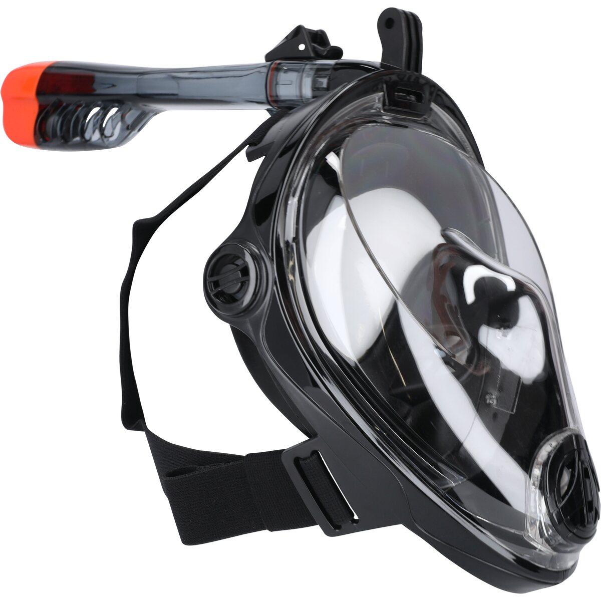 Rezo Thresher Full Face Snorkelmaske Black