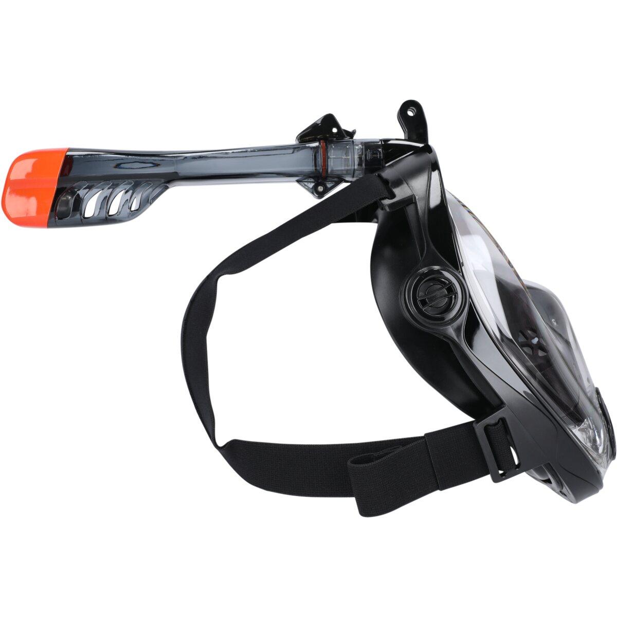 Rezo Thresher Full Face Snorkelmaske Black