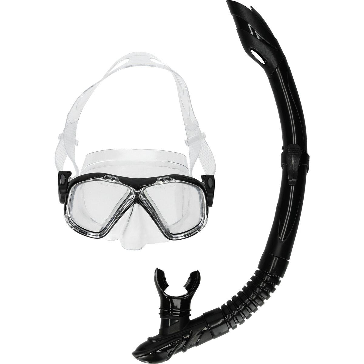 Rezo Sotavento Snorkelsett Black