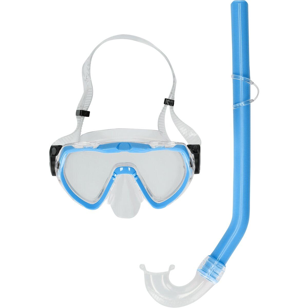 Rezo Matira Snorkelsett Barn Cyan Blue