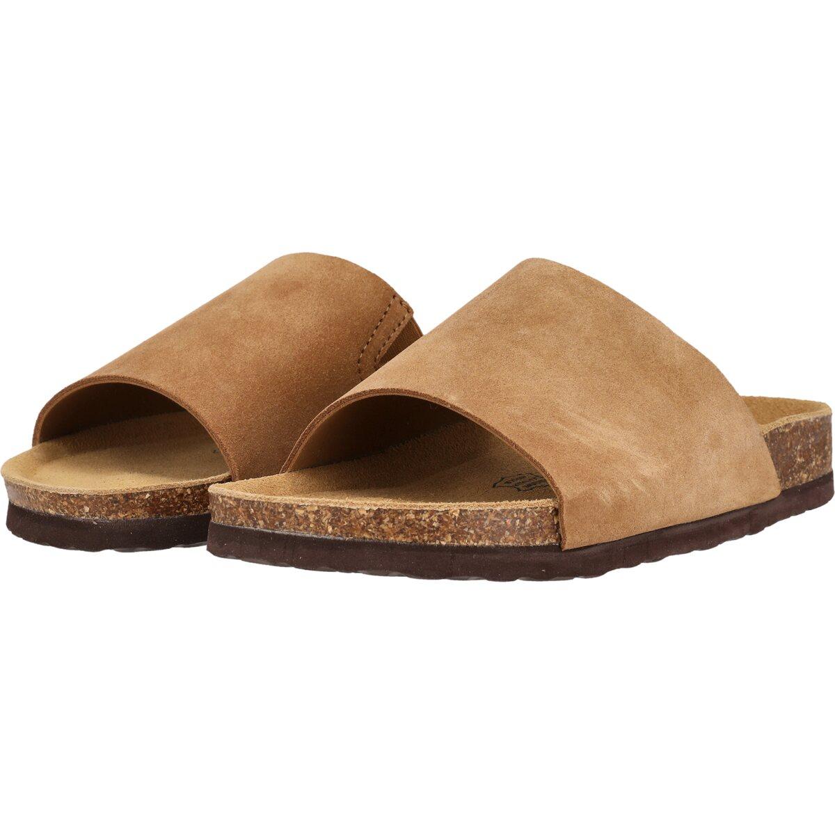 Cruz Amarante Leather Korksandaler Dame Toffee