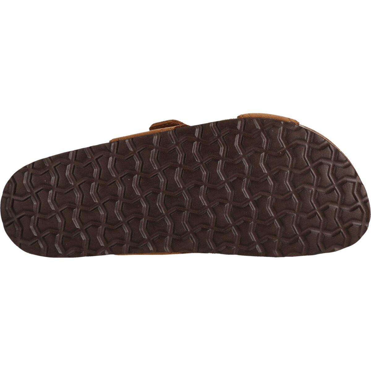 Cruz Tellian Leather Korksandaler Dame Toffee