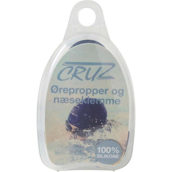Rezo Silicone Silikon ørepropper & neseklype Black