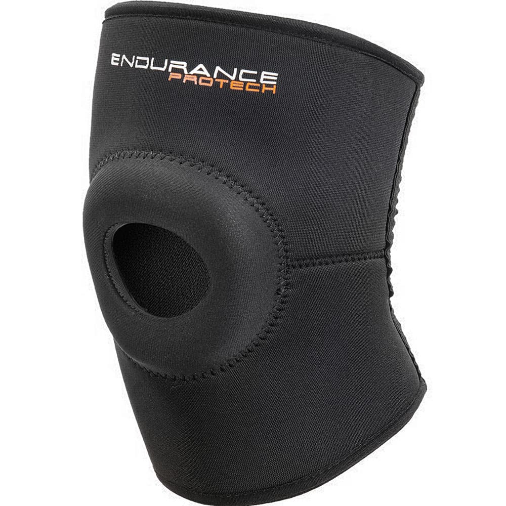 Endurance Protech Knæbind M/Hul Black