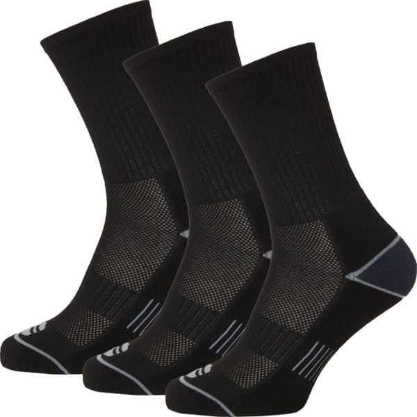 Endurance Hoope 3-Pack Strømper Black