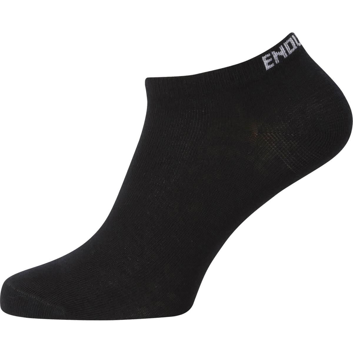 Endurance Ibi Low Cut 6-Pack Footies Black