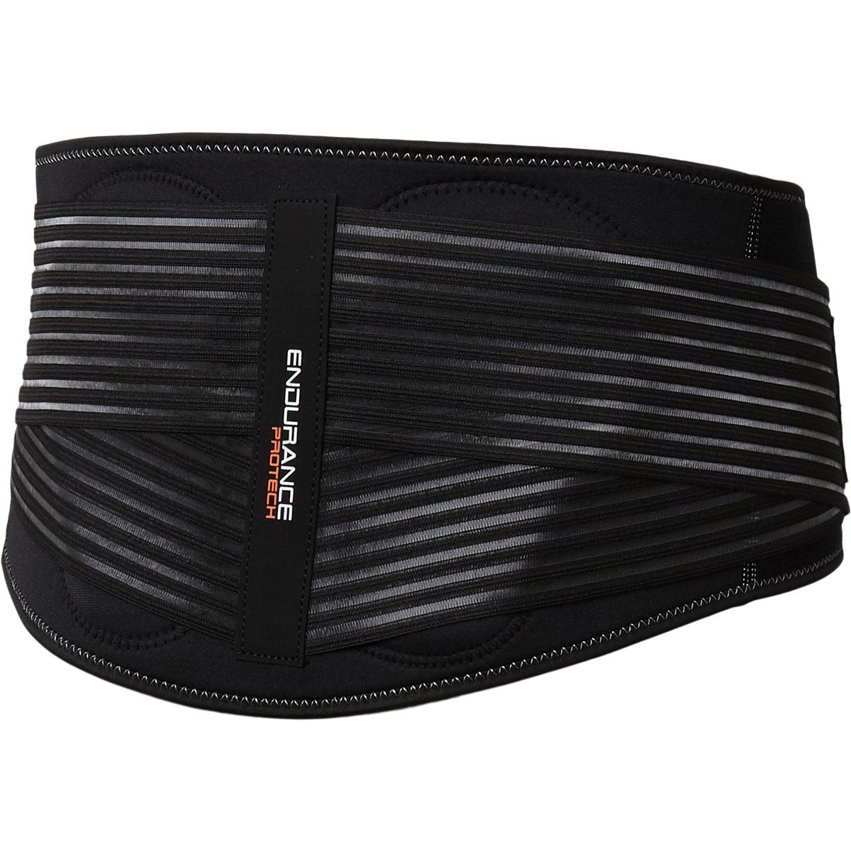 Endurance Protech Lændestøtte M/Skinne Black