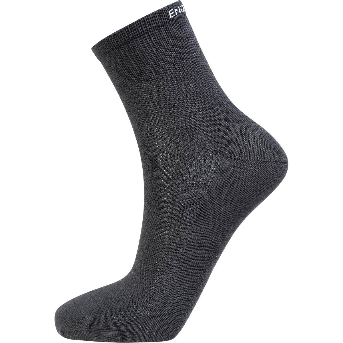 Endurance Alcudia Quarter Bamboo Korte Løpesokker Black