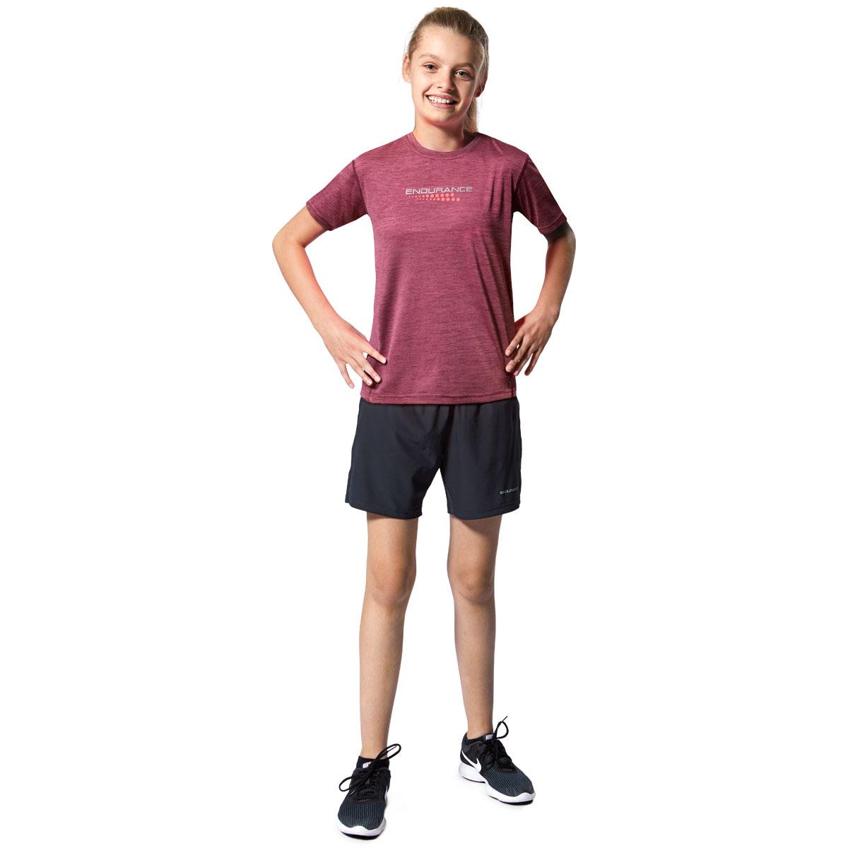 Endurance Grosseto 2in1 Shorts Børn Black