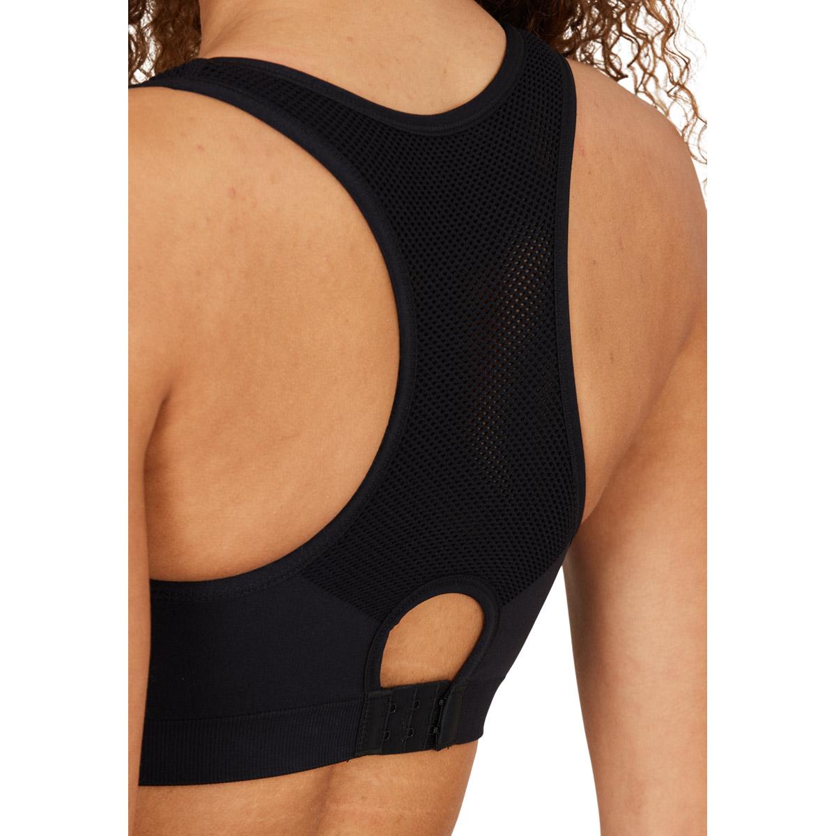 Endurance George West Medium Support Sports BH Dame Black