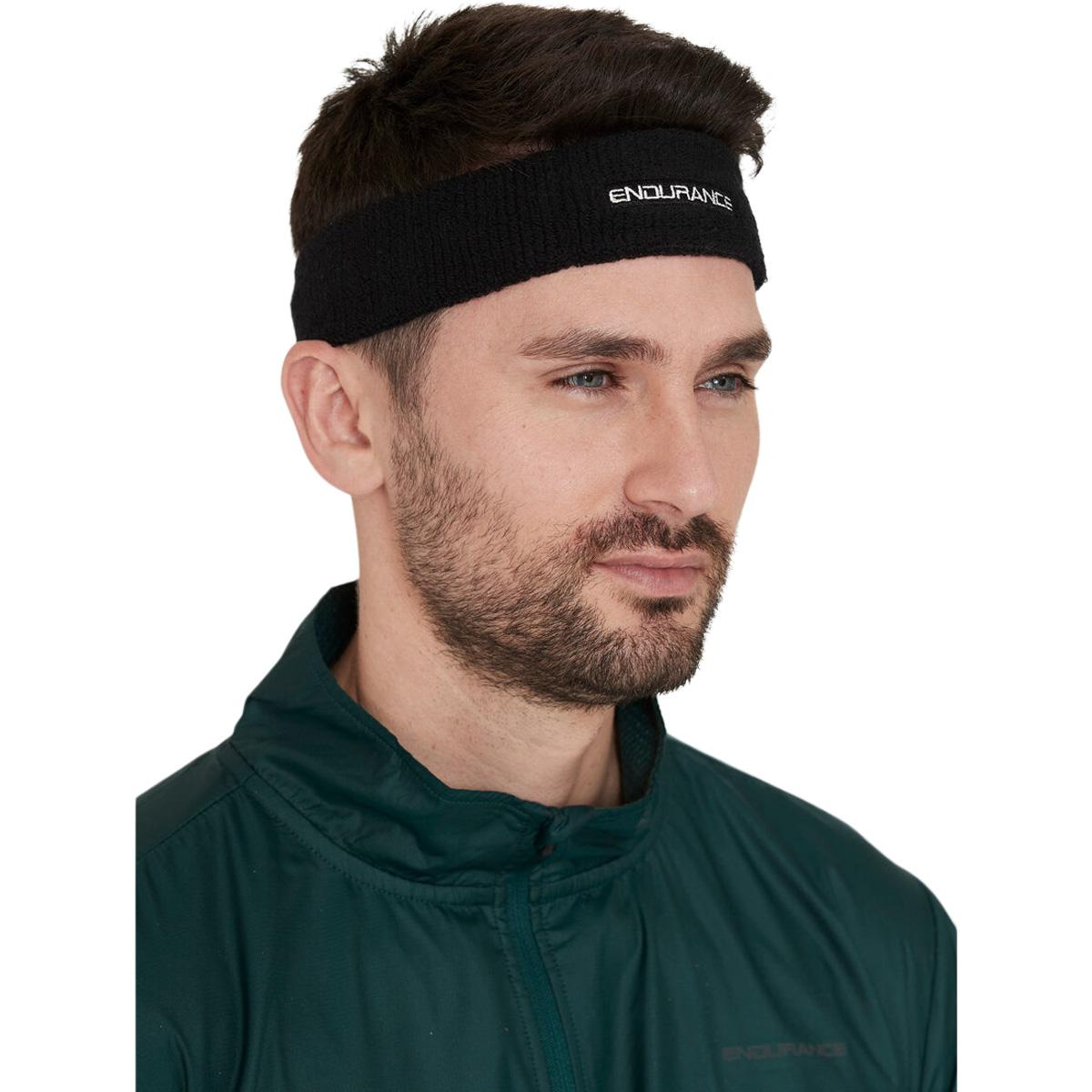 Endurance Halligen Logo Svettepannebånd Black