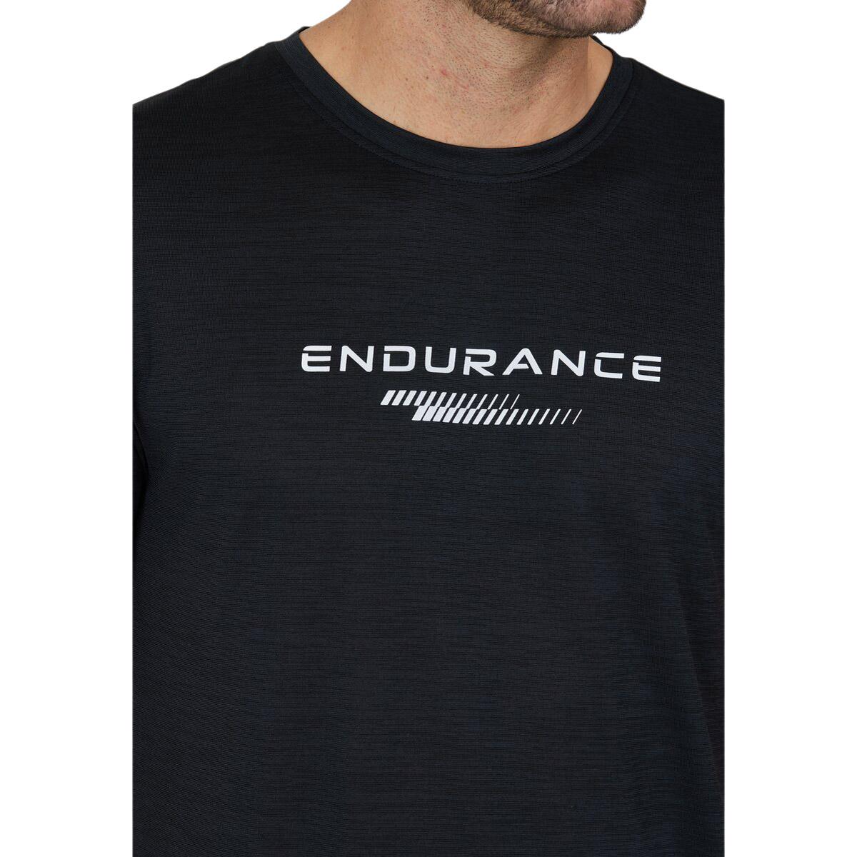 Endurance Portofino Performance Trænings T-shirt Herre Black