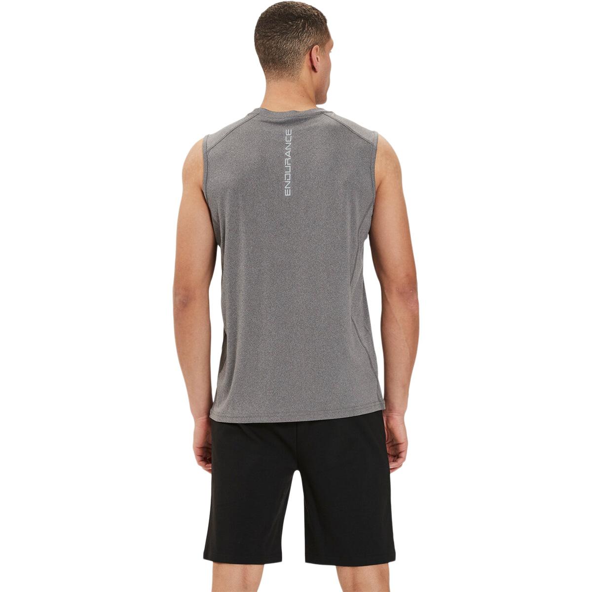 Endurance Landeer Treningstopp Herre Dark Grey Melange