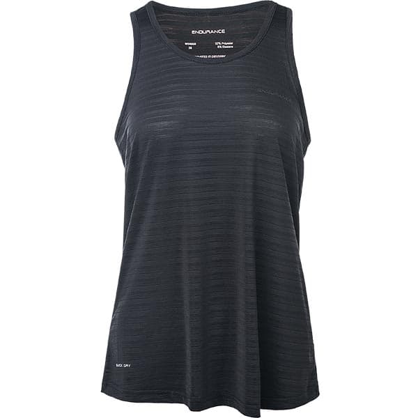 Endurance Regier Loose Fit Træningstop Dame Black