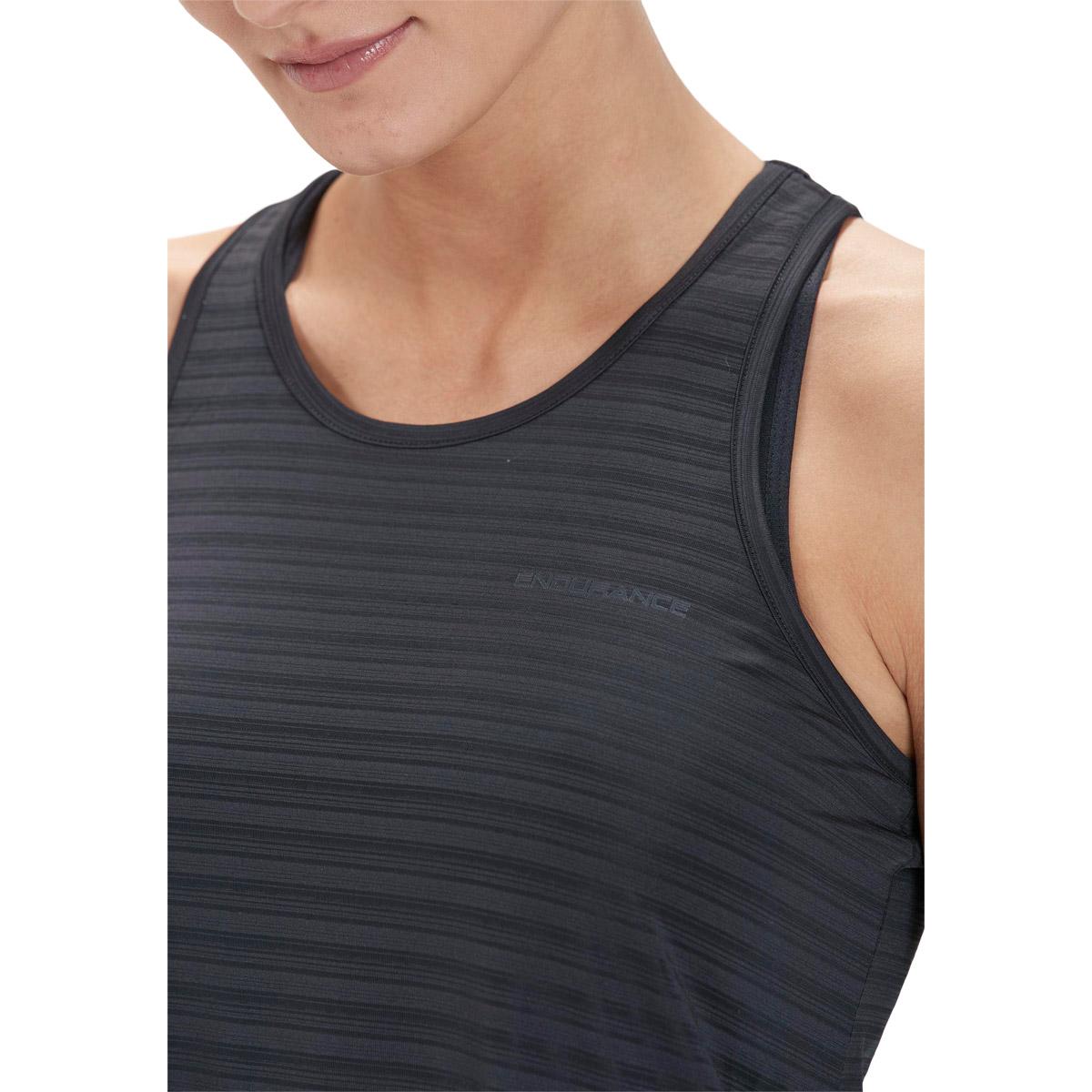 Endurance Regier Loose Fit Træningstop Dame Black