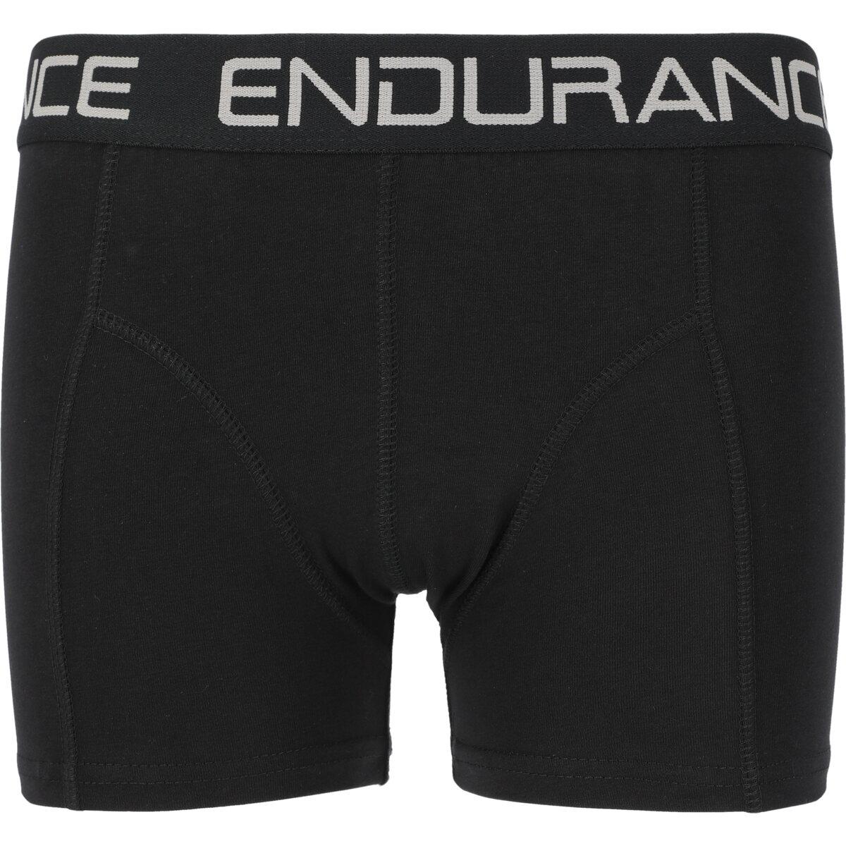 Endurance Burke 4-Pack Boxershorts Børn Black