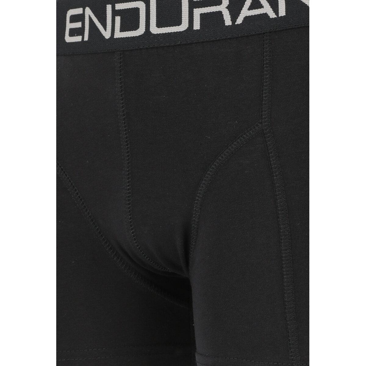 Endurance Burke 4-Pack Boxershorts Børn Black