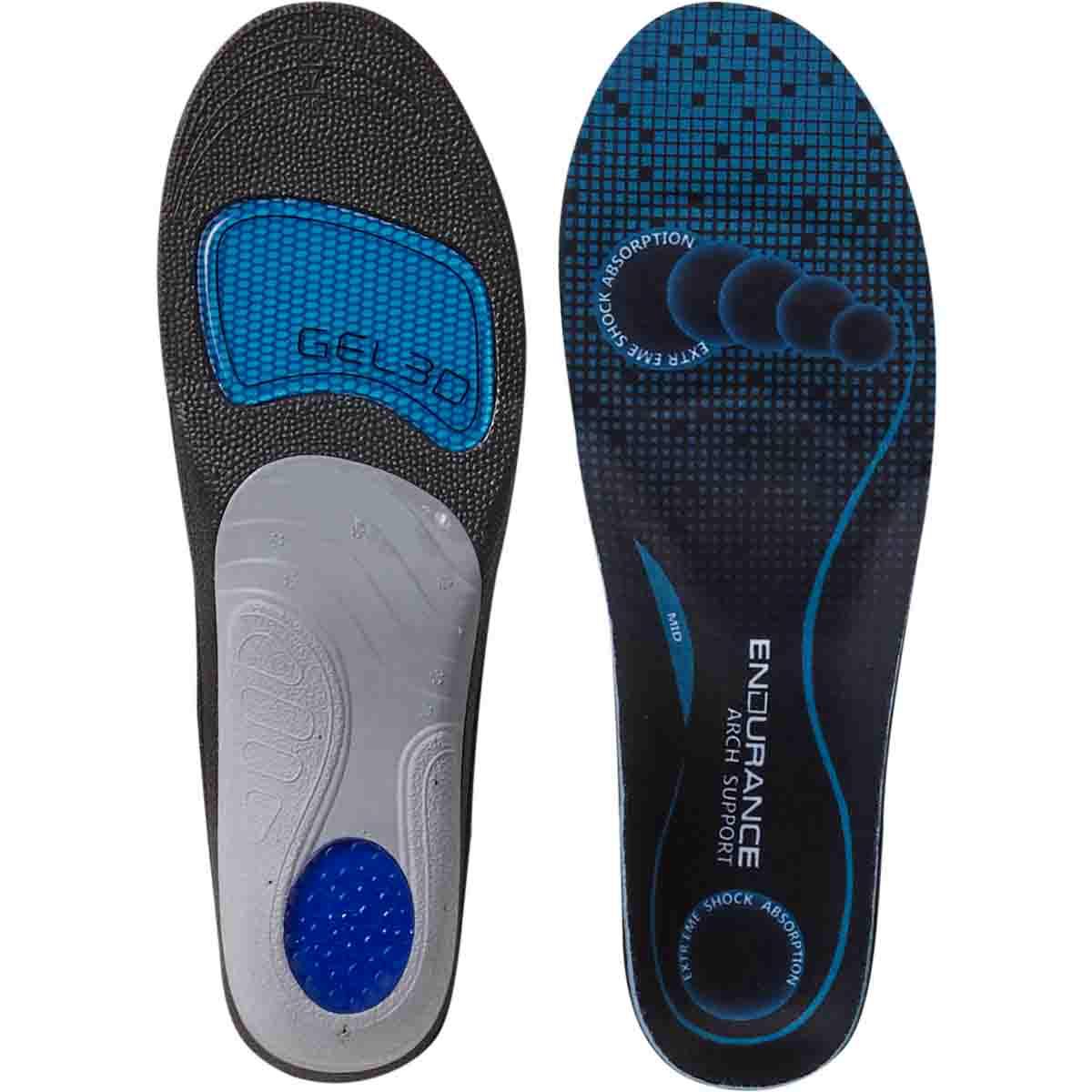Endurance Arch Support Medium Indlægssåler Black