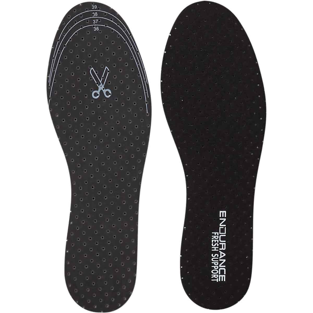 Endurance Fresh Support Indlægssåler Black