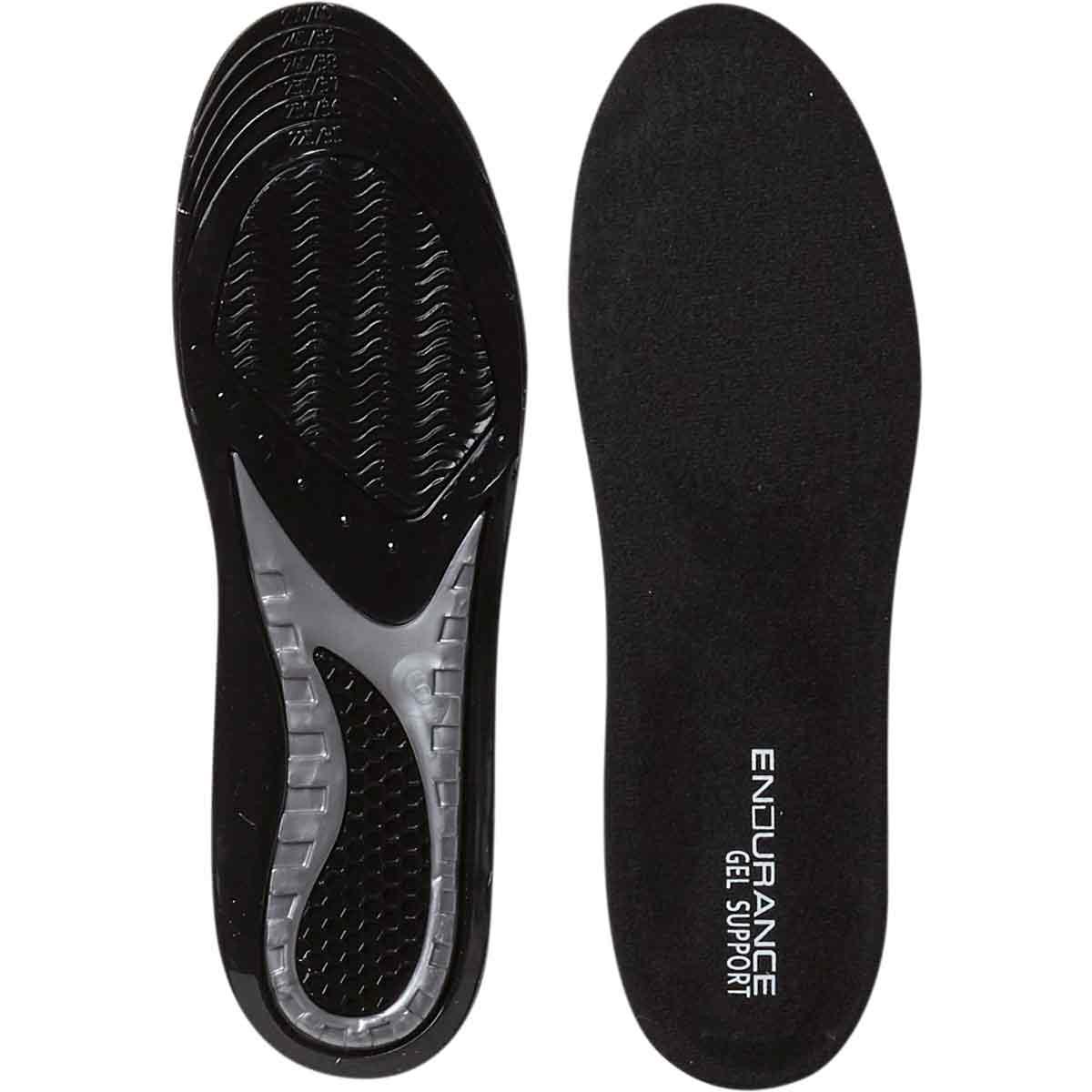 Endurance Gel Support Indlægssåler Black