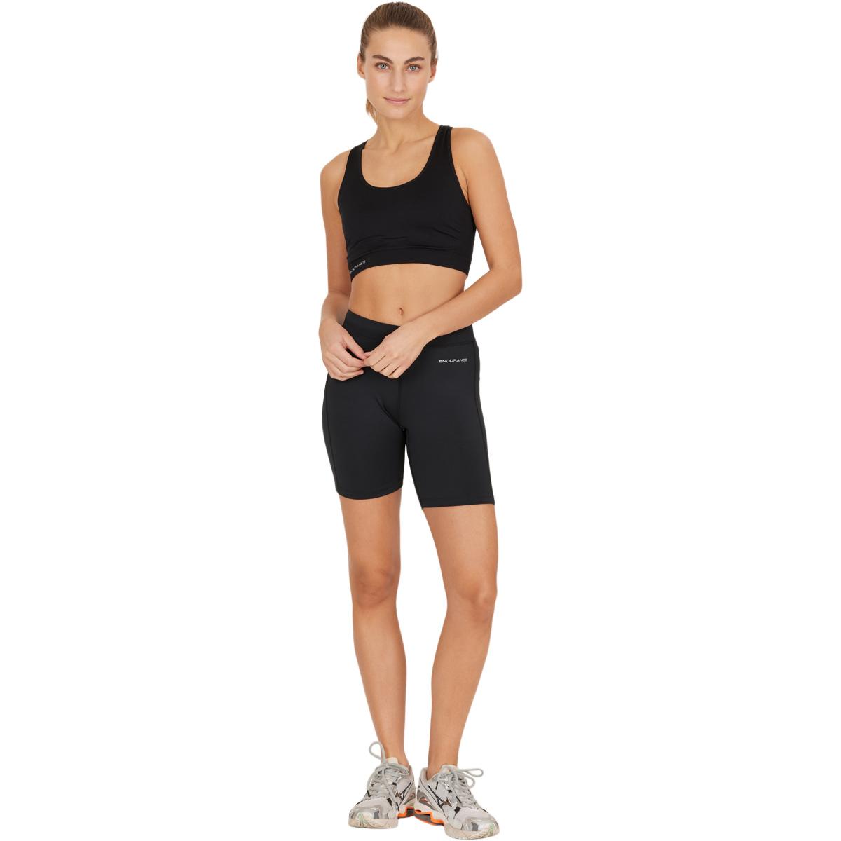 Endurance Zenta Korte Løbetights Dame Black