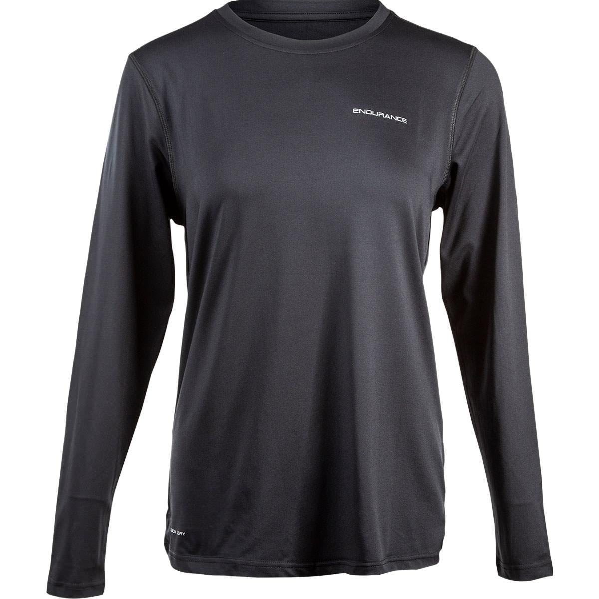 Endurance Yonan Performance Langærmet Trænings T-shirt Dame Black