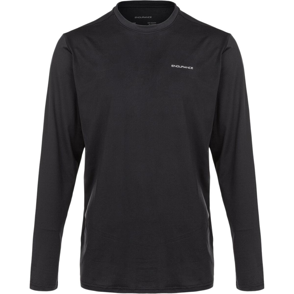 Endurance Kulon Performance Langermet T-skjorte Herre Black