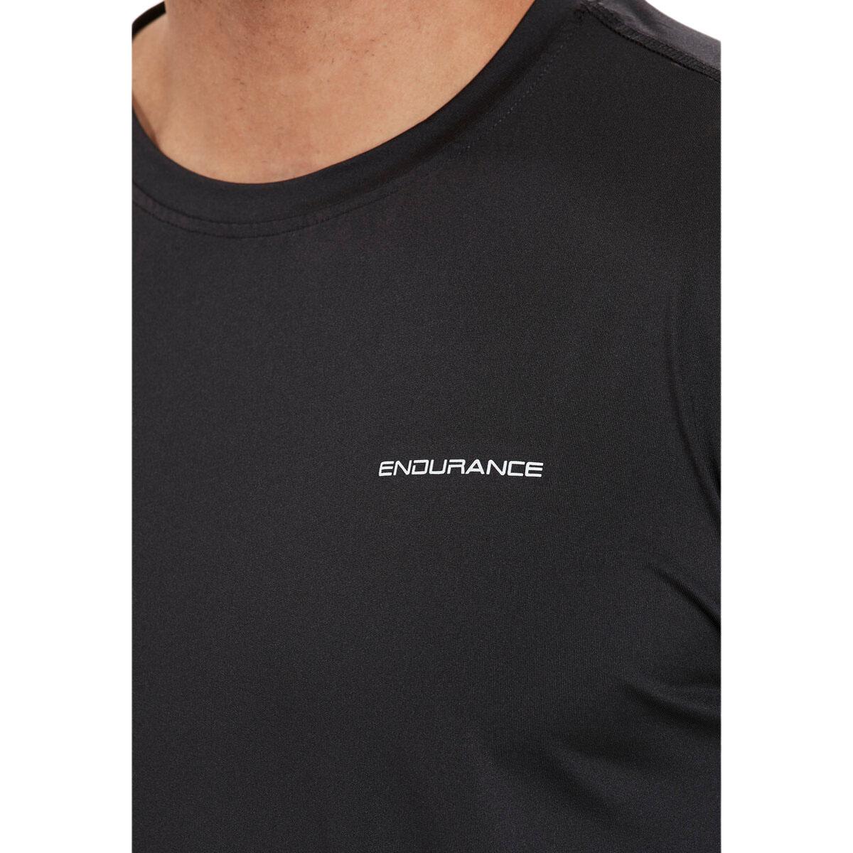 Endurance Kulon Performance Langermet T-skjorte Herre Black